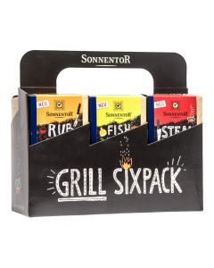 Bio Sonnentor Grillgewürze Sixpack Geschenk Set von Sonnentor - Geschenkidee für alle Grillmeister unter euch