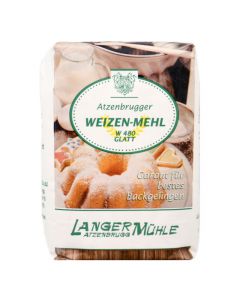 Weizen Mehl W 480 glatt 1kg