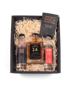 Whisky - Gin Geschenksbox von der Whiskyerlebniswelt Haider