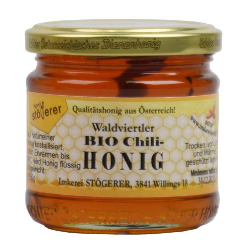 Bio Honig mit Chili 250g