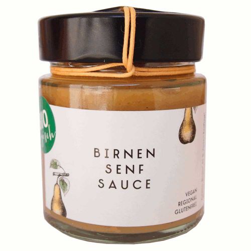 Bio Birnen Senf Sauce 145g