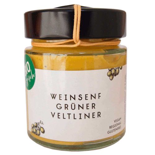 Bio Wein Senf Grüner Veltliner 140g