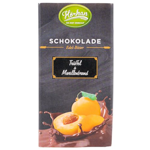 Hörhans Marillenbrand Trüffel Schokolade 70g